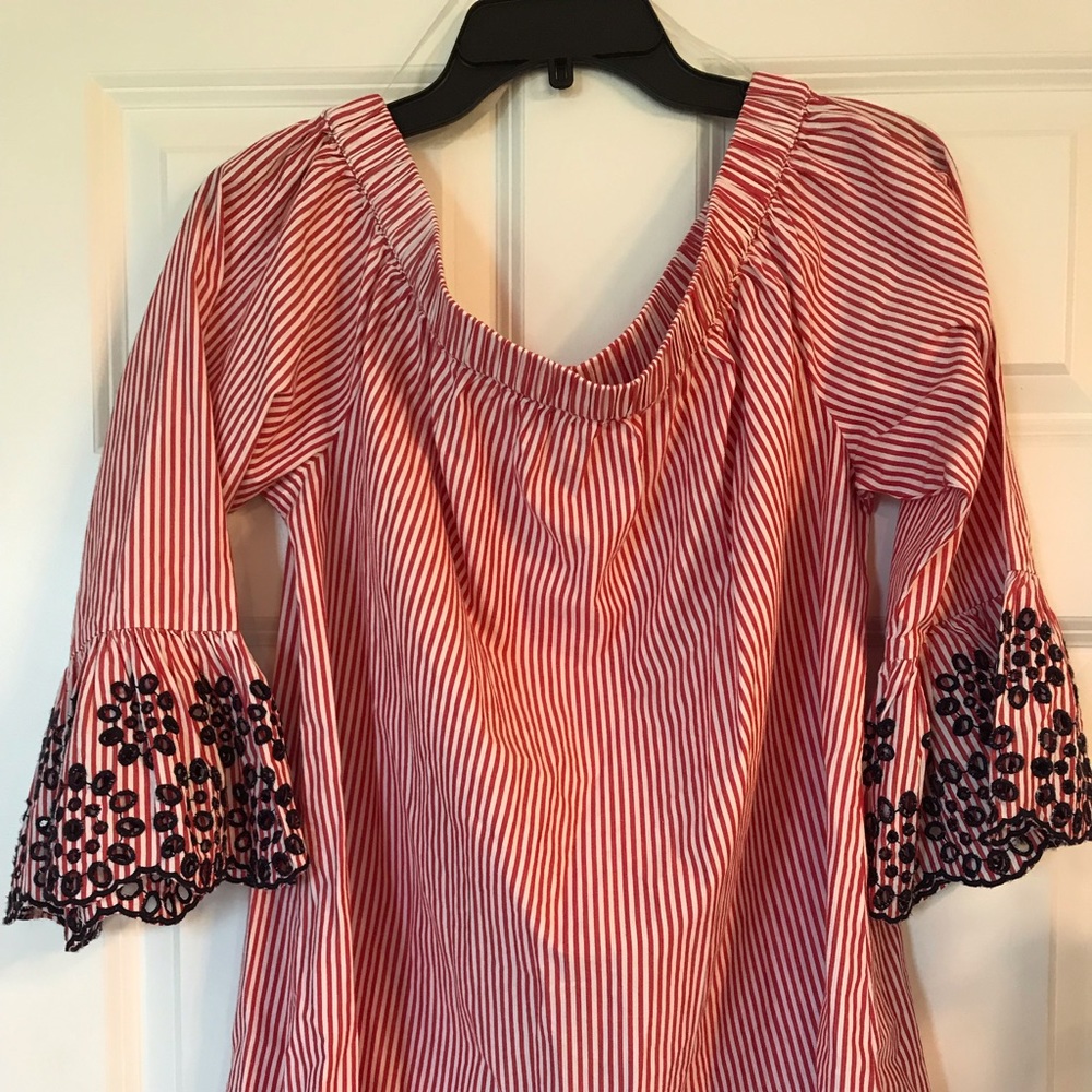 Off the shoulder blouse